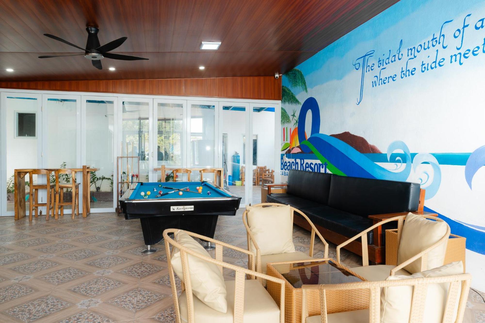 Q Beach Resort Cabangan Exteriör bild